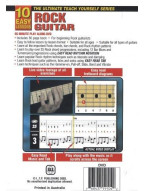 10 Easy Lessons: Teach Yourself Rock Guitar (video škola hry & booklet pro kytaru)