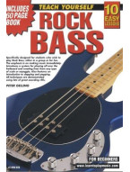 10 Easy Lessons: Teach Yourself Rock Bass (video škola hry & booklet pro baskytaru)