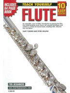 10 Easy Lessons: Teach Yourself Flute (video škola hry & booklet pro příčnou flétnu)