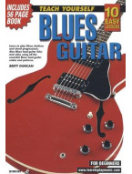 10 Easy Lessons: Teach Yourself Blues Guitar (video škola hry & booklet pro kytaru)
