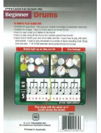 Progressive: Beginner Drums (video škola hry & booklet pro bicí)
