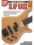 10 Easy Lessons: Teach Yourself Slap Bass (video škola hry & booklet pro baskytaru)