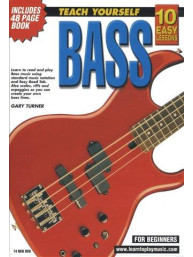 10 Easy Lessons: Teach Yourself Bass (video škola hry & booklet pro baskytaru)