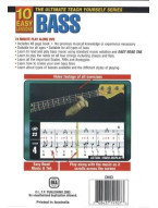 10 Easy Lessons: Teach Yourself Bass (video škola hry & booklet pro baskytaru)