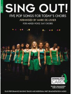 Sing Out! 5 Pop Songs For Today's Choirs - Book 1 (SAT) (noty na sborový zpěv, klavír) (+audio)