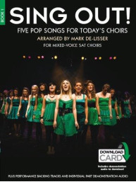 Sing Out! 5 Pop Songs For Today's Choirs - Book 1 (SAT) (noty na sborový zpěv, klavír) (+audio)