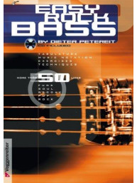 Dieter Petereit: Easy Rock Bass (noty, tabulatury na baskytaru) (+audio)