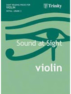 Sound At Sight Violin - Initial To Grade Three (noty na housle)