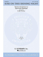 Samuel Barber: Sure On This Shining Night (SATB) (noty na sborový zpěv) - SADA 5 ks
