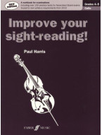 Paul Harris: Improve Your Sight-Reading! Cello Grade 4-5 (2012 Edition) (noty na violoncello)