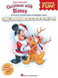 Selections From Recorder Fun!®: Christmas With Disney (noty na zobcovou flétnu)