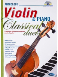 Andrea Cappellari: Classical Duets - Violin/Piano (noty na housle, klavír) (+audio)