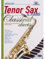 Andrea Cappellari: Classical Duets - Tenor Saxophone/Piano (noty na tenorsaxofon, klavír) (+audio)