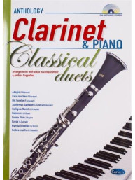 Andrea Cappellari: Classical Duets - Clarinet/Piano (noty na klarinet, klavír) (+audio)