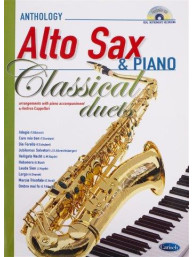 Andrea Cappellari: Classical Duets - Alto Saxophone/Piano (noty na altsaxofon, klavír) (+audio)