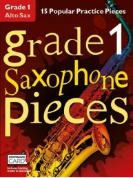 Grade 1 Alto Saxophone Pieces (noty na altsaxofon) (+audio)