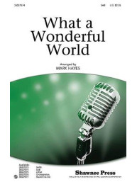 George Weiss/Bob Thiele: What A Wonderful World (SAB) (noty na sborový zpěv, klavír) - SADA 5 ks