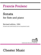 Francis Poulenc: Sonata For Flute And Piano (noty na příčnou flétnu, klavír) (+audio)