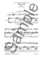 Francis Poulenc: Sonata For Flute And Piano (noty na příčnou flétnu, klavír) (+audio)