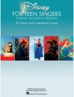 Disney For Teen Singers – Young Women's Edition (noty na dívčí zpěv, klavír)