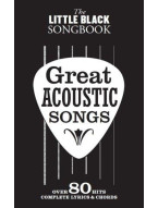 The Little Black Songbook: Great Acoustic Songs (akordy na kytaru, texty písní)