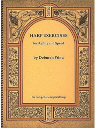 Deborah Friou: Harp Exercises For Agility And Speed (noty na harfu)