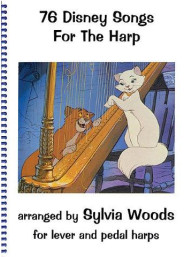 76 Disney Songs For The Harp (noty na harfu)