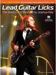 Lead Guitar Licks: The Basics And Beyond By Joshua Ray (noty, tabulatury na kytaru) (+video)