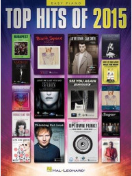 Top Hits Of 2015 (Easy Piano Songbook) (noty na snadný sólo klavír)