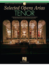 Selected Opera Arias Tenor Edition (noty na zpěv, klavír) (+audio)