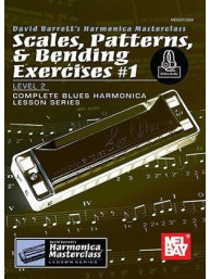 Complete Blues Harmonica Lesson Series: Scales, Patterns And Bending Exercises #1 (noty na harmoniku) (+audio)