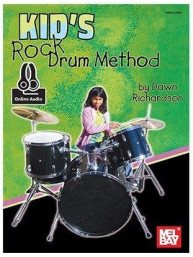 Kid's Rock Drum Method (noty na bicí) (+audio)