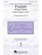 Frozen: Choral Suite (Arr. Roger Emerson) SATB (noty na sborový zpěv, klavír) - SADA 5 ks