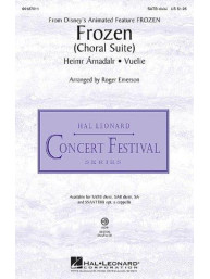 Frozen: Choral Suite (Arr. Roger Emerson) SATB (noty na sborový zpěv, klavír) - SADA 5 ks