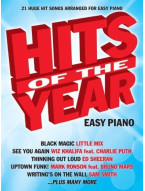 Hits Of The Year 2015 (noty na snadný sólo klavír)