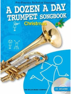 A Dozen A Day Trumpet Songbook: Christmas (noty na trubku) (+audio)