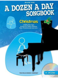 A Dozen A Day Songbook: Christmas - Book One (noty na sólo klavír) (+audio)
