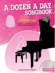 A Dozen A Day Songbook: Christmas - Mini (noty na sólo klavír) (+audio)