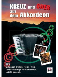 Kreuz Und Quer Auf Dem Akkordeon (noty na akordeon)