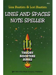Lisa Bastien & Lori Bastien: Lines And Spaces Note Speller (noty na sólo klavír)