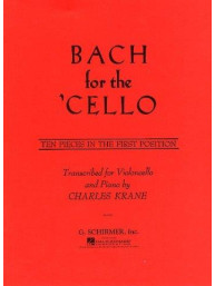 Bach For The Cello (noty na violoncello, klavír)