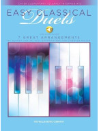 Easy Classical Duets (noty na snadný čtyřruční klavir) (+audio)