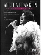 Aretha Franklin: 20 Greatest Hits (noty na klavír, zpěv, akordy na kytaru)