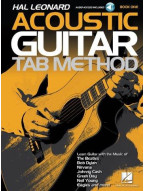 Hal Leonard Acoustic Guitar Tab Method – Book 1 (tabulatury na kytaru) (+audio)