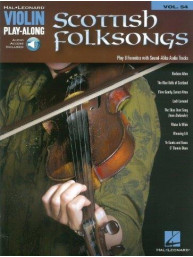 Violin Play-Along 54: Scottish Folksongs (noty na housle) (+audio)