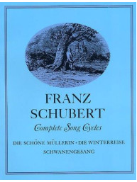 Franz Schubert: Complete Song Cycles (noty na zpěv, klavír)