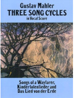 Gustav Mahler: Three Song Cycles (noty na zpěv, klavír)