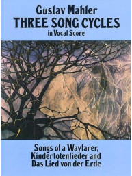 Gustav Mahler: Three Song Cycles (noty na zpěv, klavír)