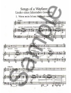 Gustav Mahler: Three Song Cycles (noty na zpěv, klavír)
