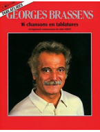 Georges Brassens: 16 Chansons en Tablatures (noty, tabulatury na kytaru)